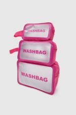 3 Washbag Fuschia