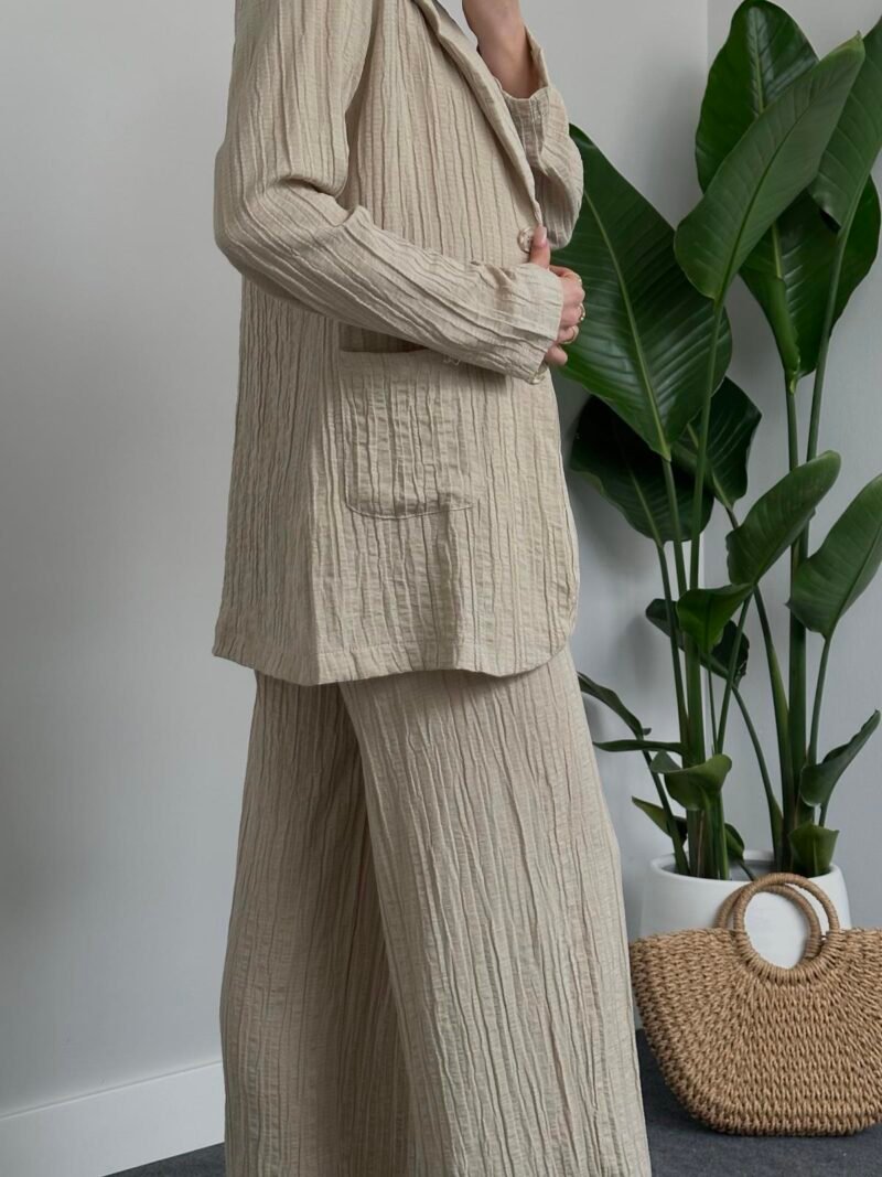 Ensemble waffle beige – Image 3