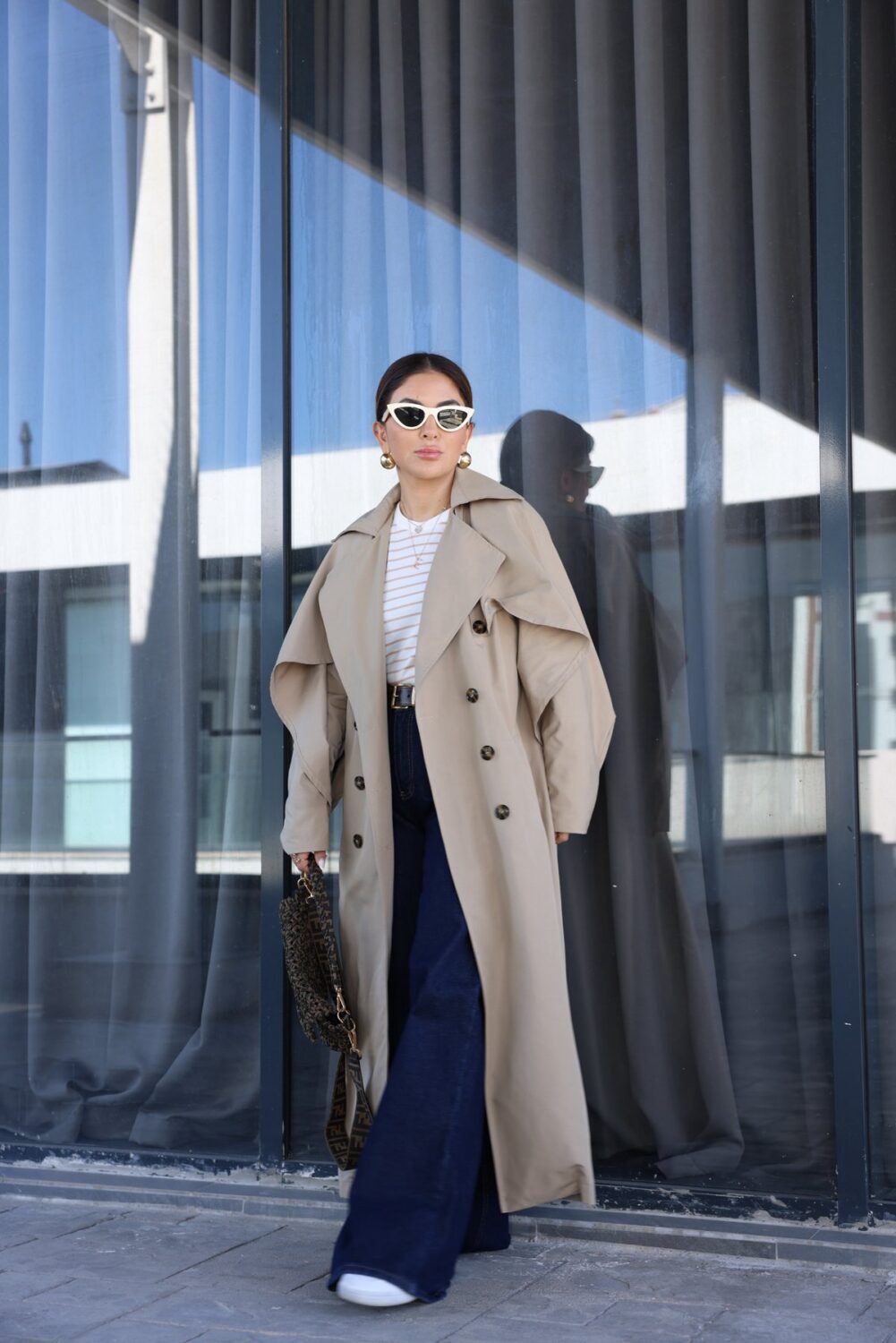 Premium Trenchcoat impermeable ( SANS CEINTURE )