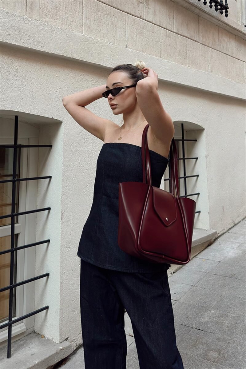 Petra Bordeaux + Purse – Image 10