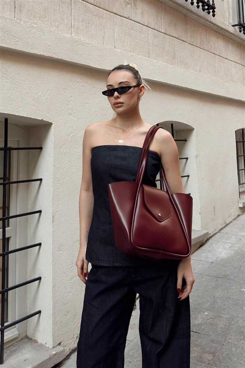 Petra Bordeaux + Purse – Image 6