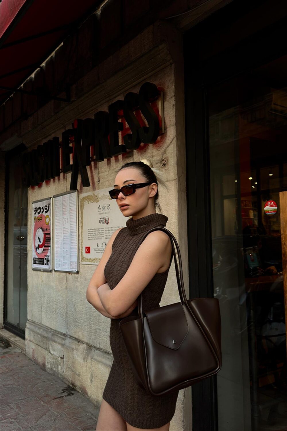 Petra Marron + Purse