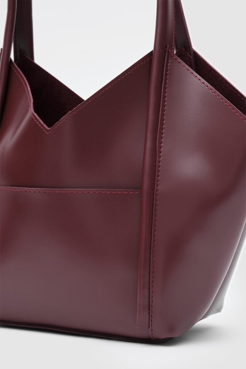Giza Bordeaux + Purse – Image 6