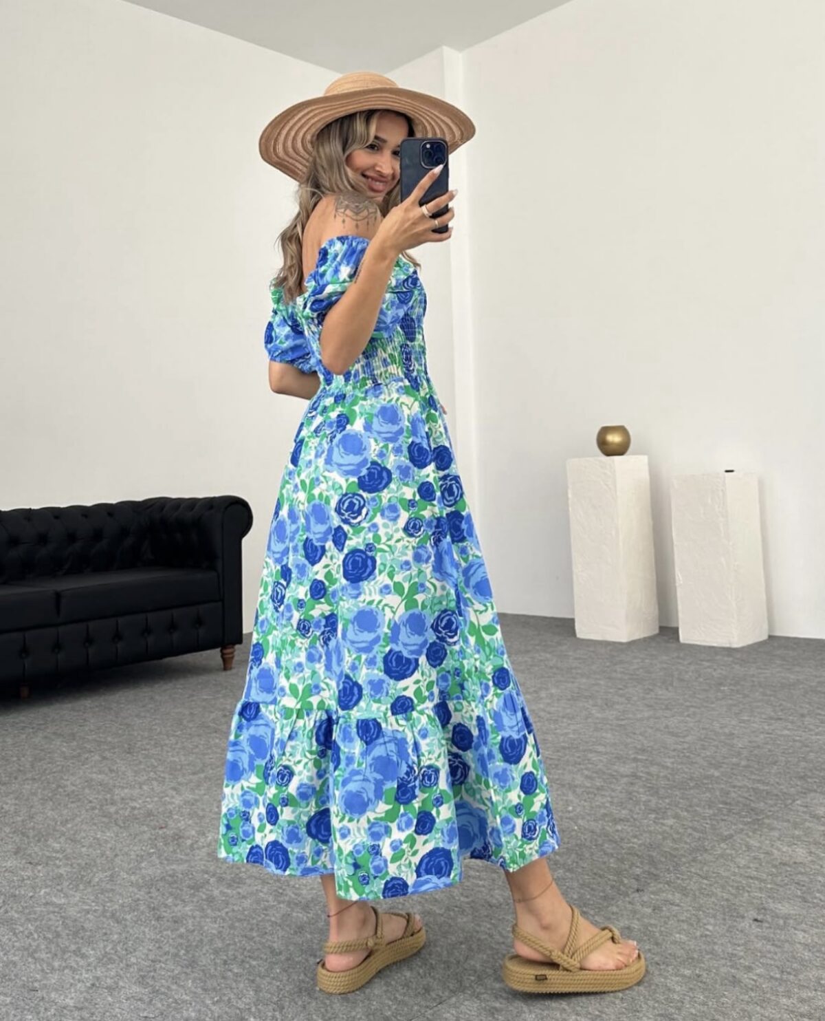 Robe Bleu