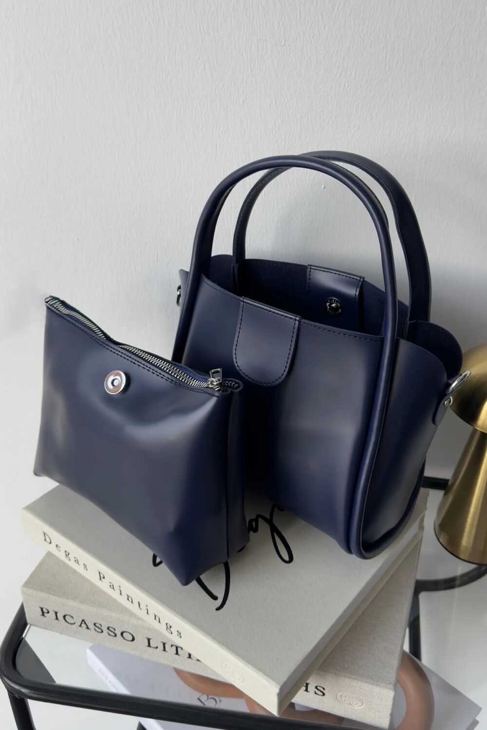 Beca Navy + Purse