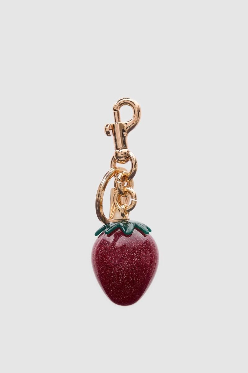 Viral Strawberry Bag Charm