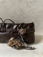 Mini Fur Bag Charm