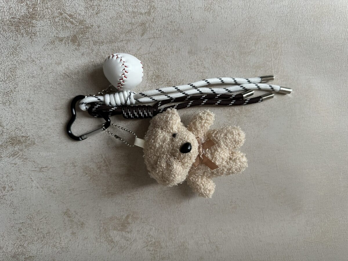 Cute Teddy Bag Charm