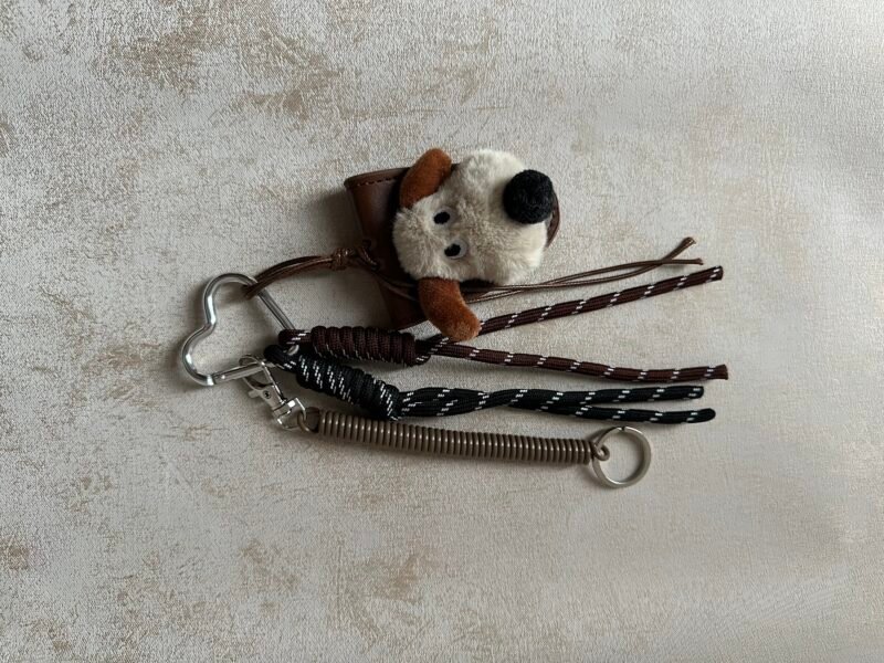 Cute Beagle Bag Charm – Image 2