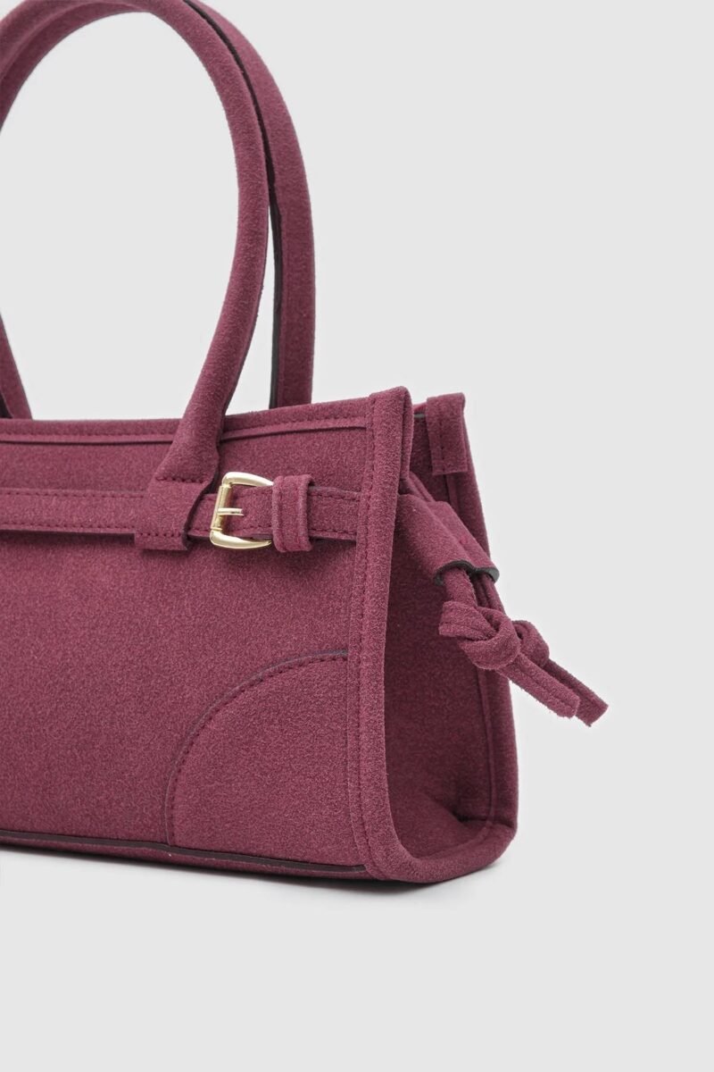 Maya Suede Bordeaux – Image 4