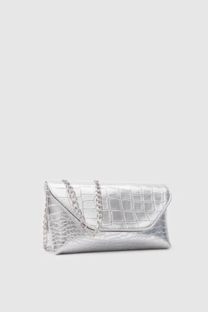 Gigi Clutch Silver