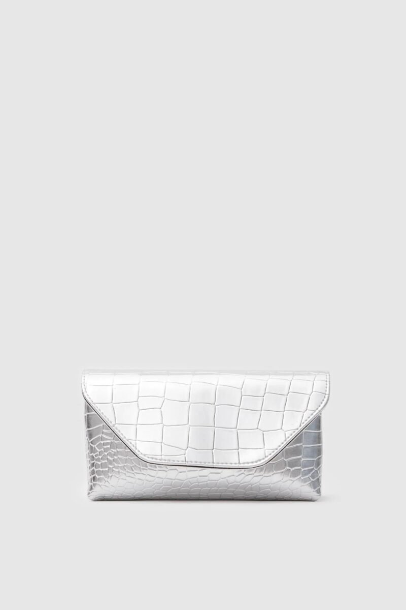 Gigi Clutch Silver – Image 5