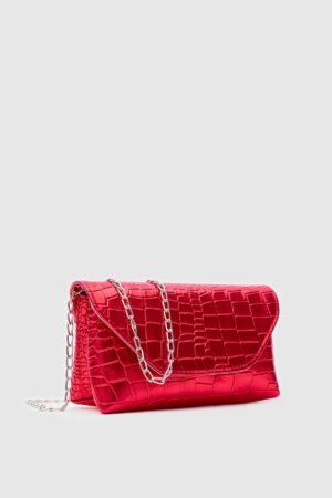 Gigi Clutch Red
