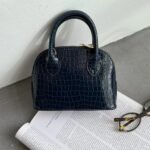 Darla Patterned Navy Blue