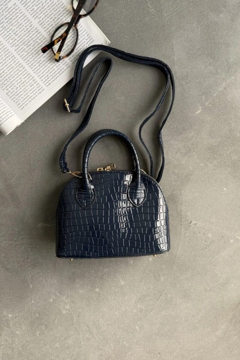Darla Patterned Navy Blue – Image 3