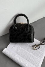 Darla Patterned Black