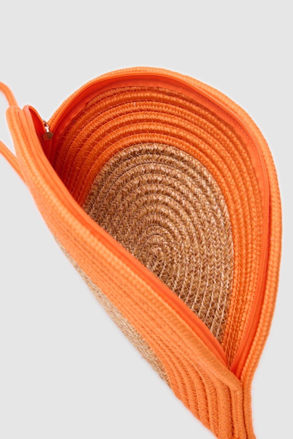 Breeze Orange Handmade Straw