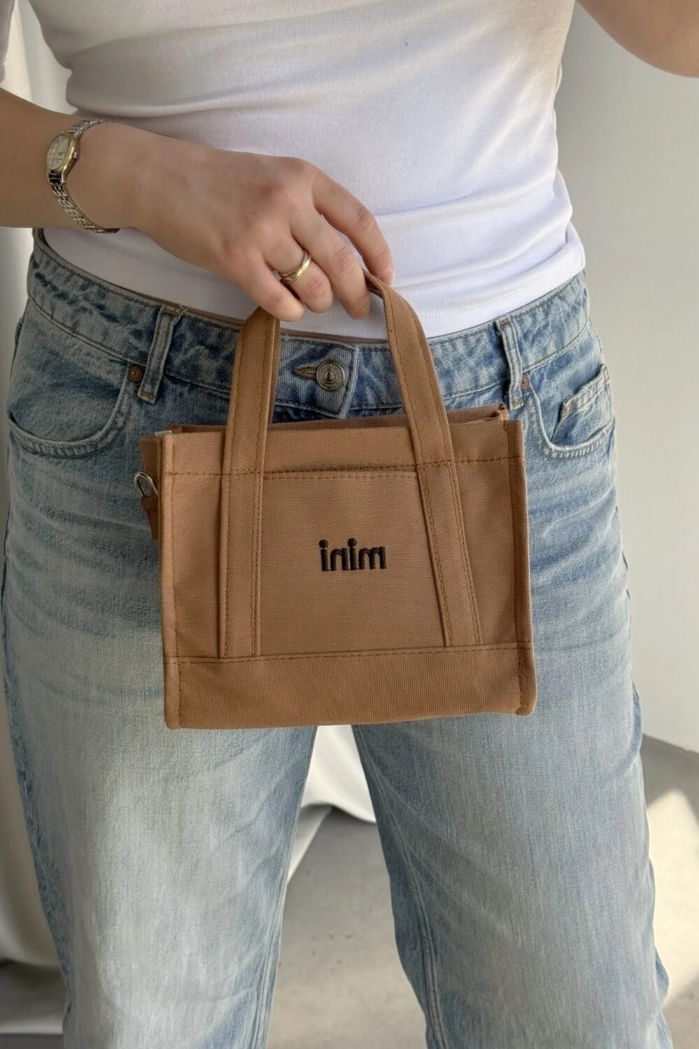 Mini Tote Nude