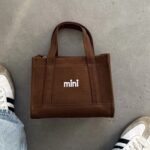 Mini Tote Marron