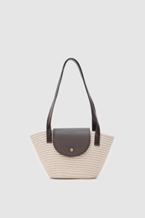 Varna Handmade Straw Blanc Cassé