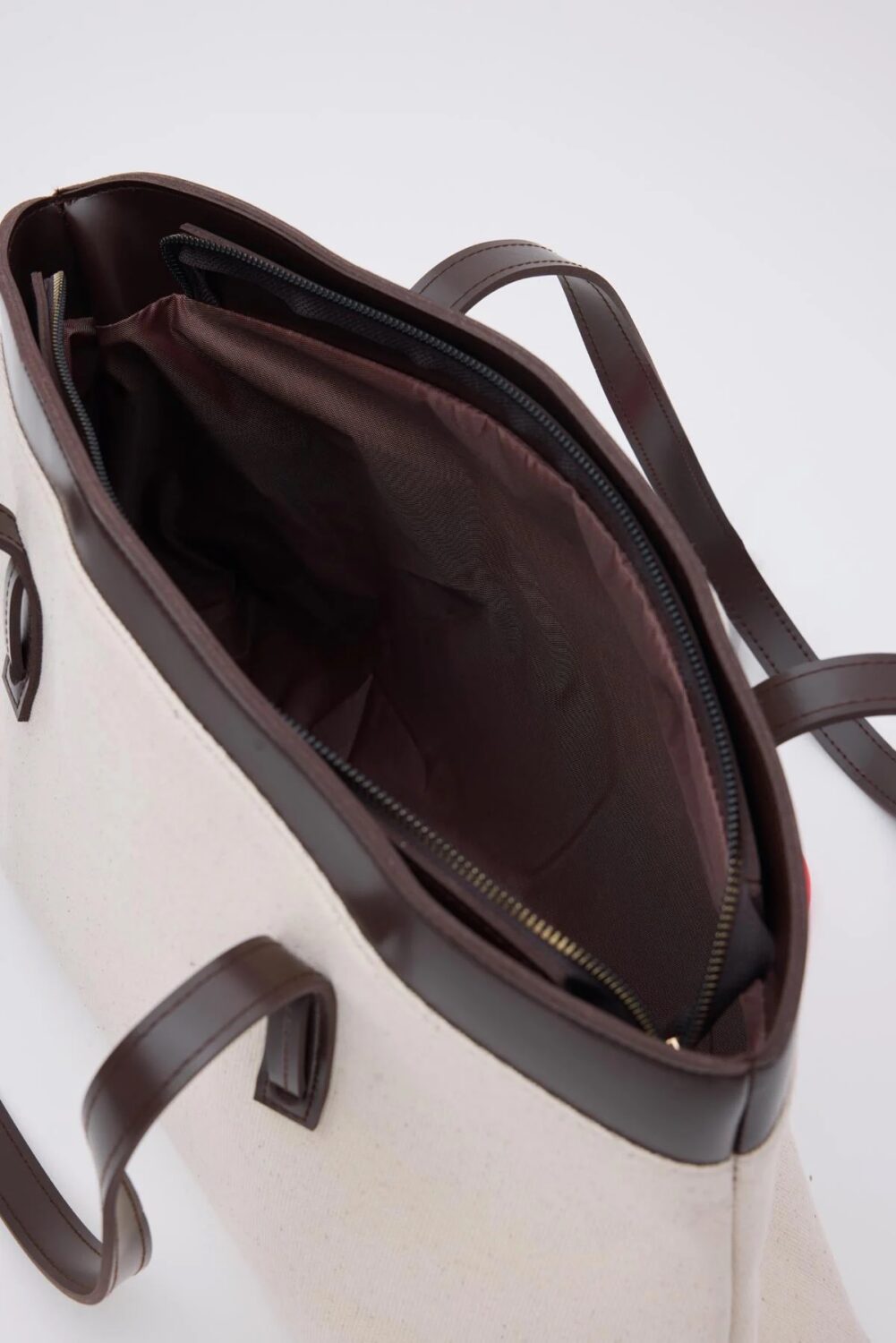 Iris Canvas Marron