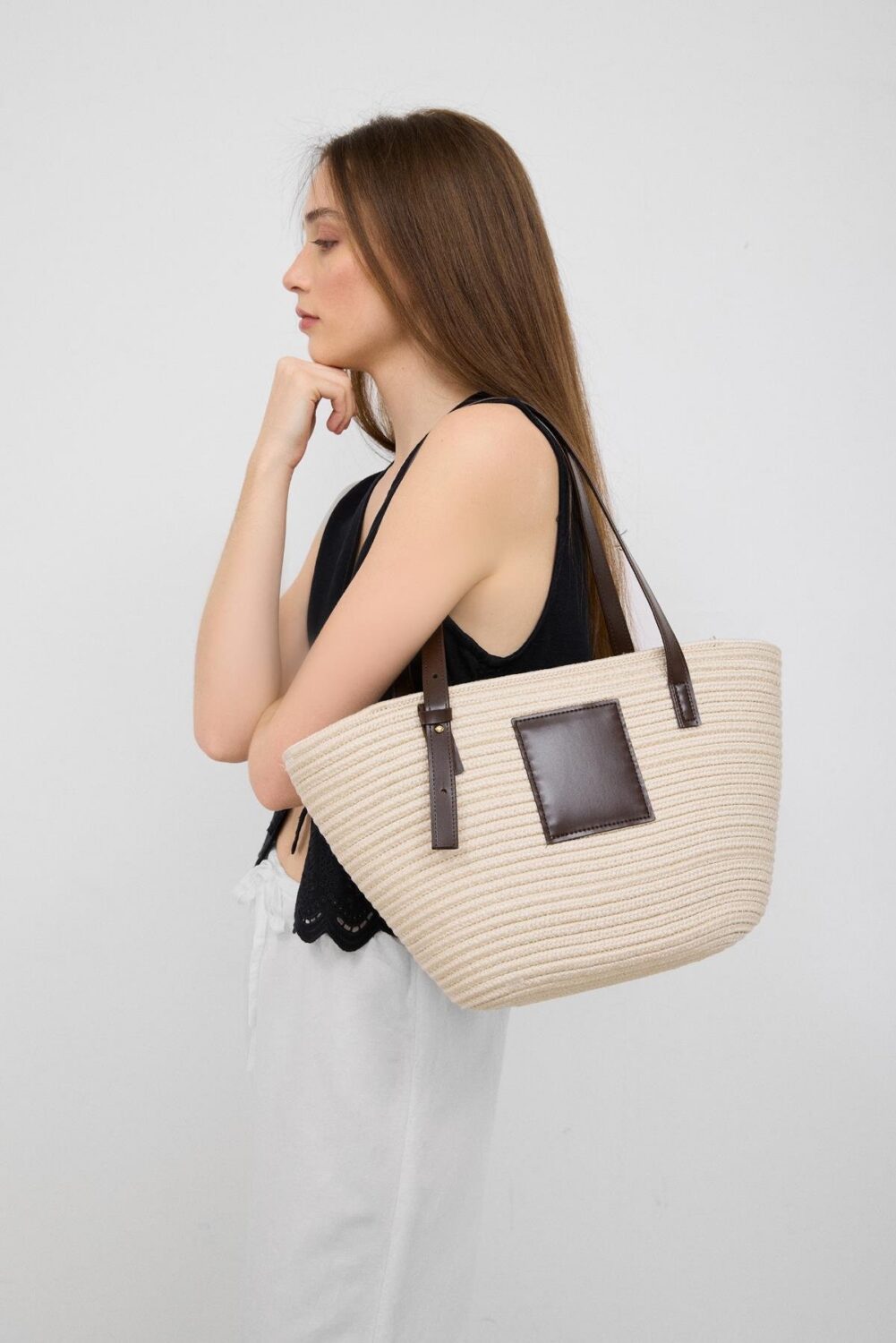 Vittoria Handmade Straw Creme