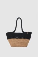 Miami Handmade Straw Noire