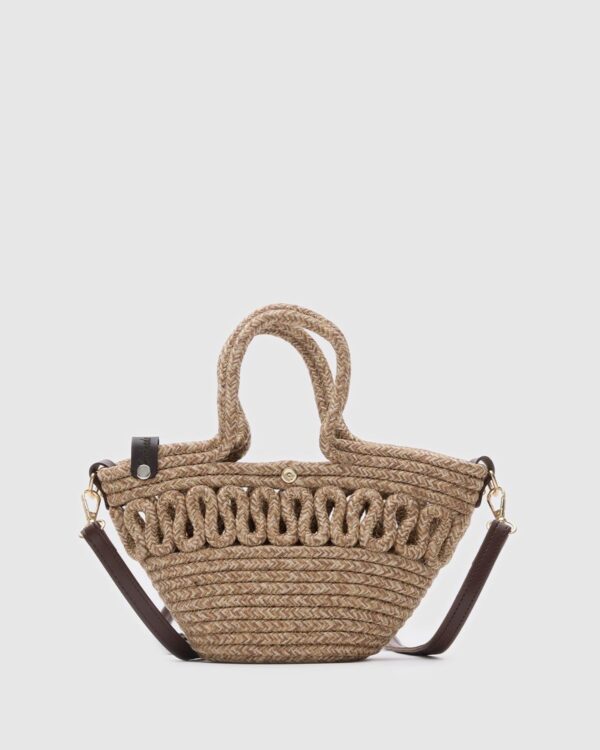 Ortega Nude Handmade Straw