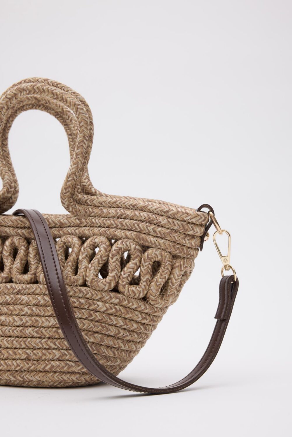Ortega Nude Handmade Straw