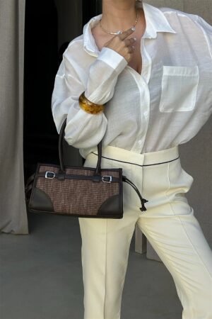 Maya Straw Marron