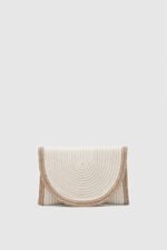 Giselle Handmade Clutch Creme