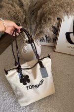 Top-Shop Canvas Marron