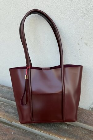 Jade Bordeaux + Purse