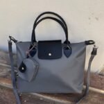 Tiger Large Grey + Mini Purse