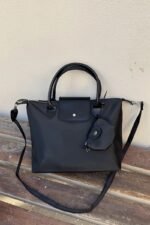 Tiger Large Black + Mini Purse