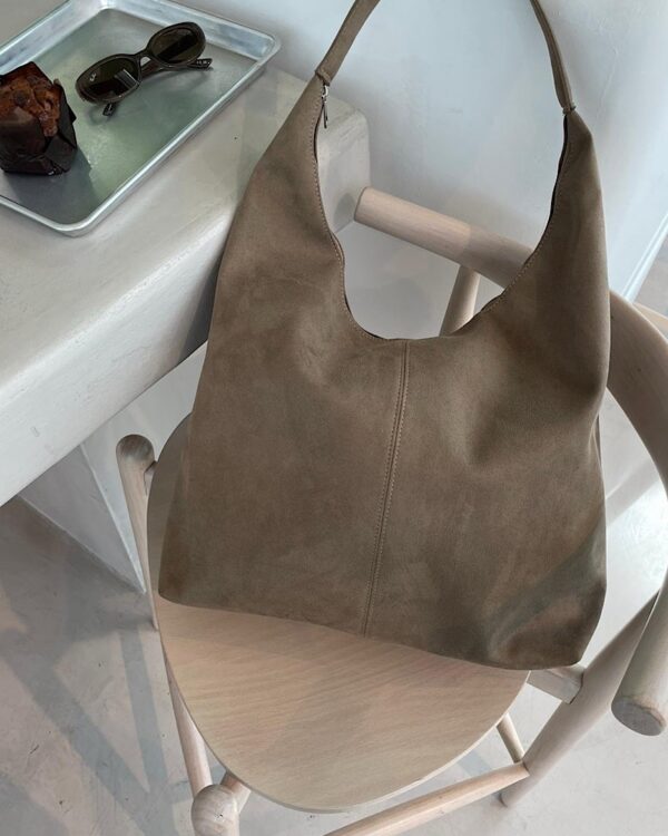 Zoe Suede Nude