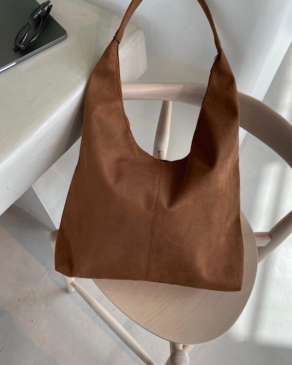 Zoe Suede Camel