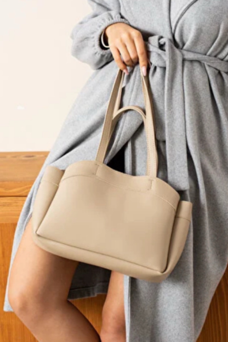 Higgs Medium Nude + Purse