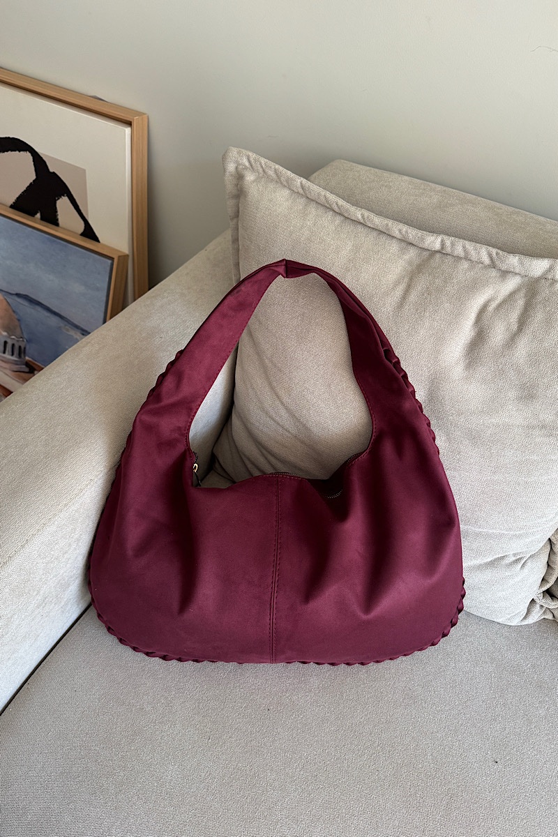 Tali Suede Bordeaux