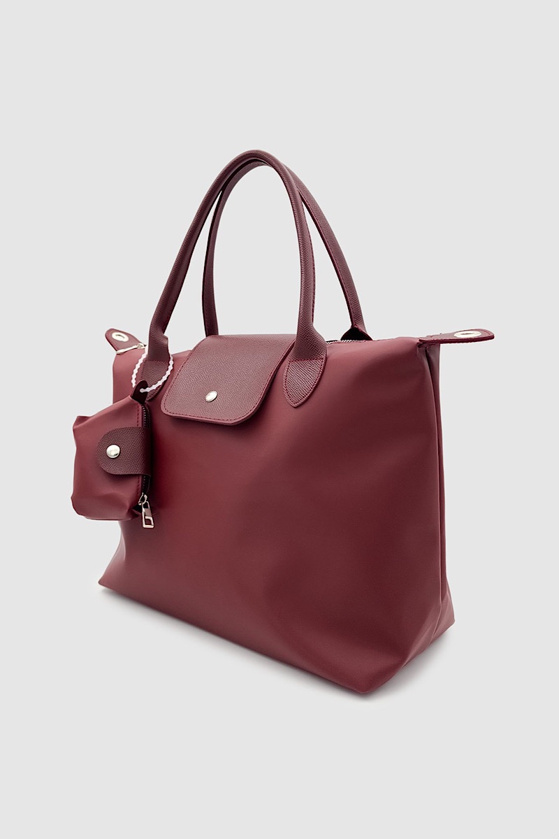 Tiger Large Bordeaux + Mini Purse