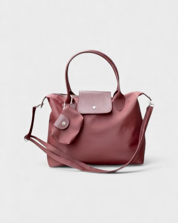 Tiger Large Bordeaux + Mini Purse