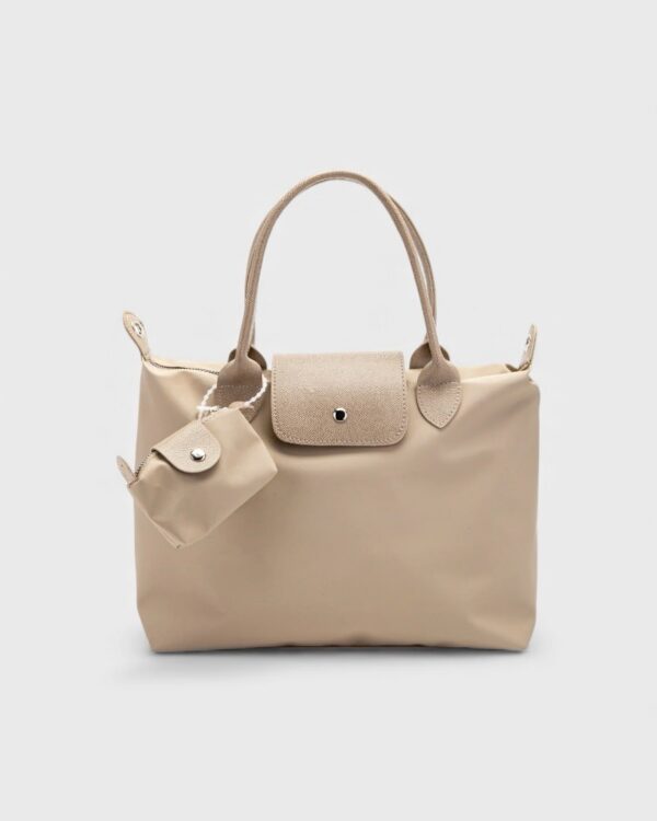 Tiger Large Beige + Mini Purse