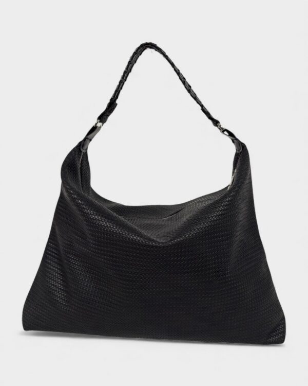 Alma Braided Noire Casual Bag