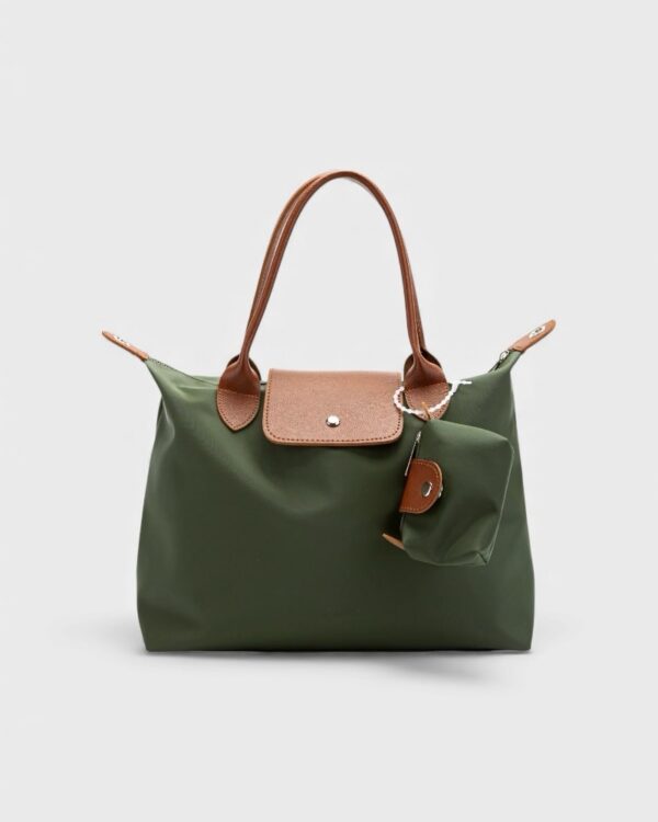 Tiger Large Vert + Mini Purse