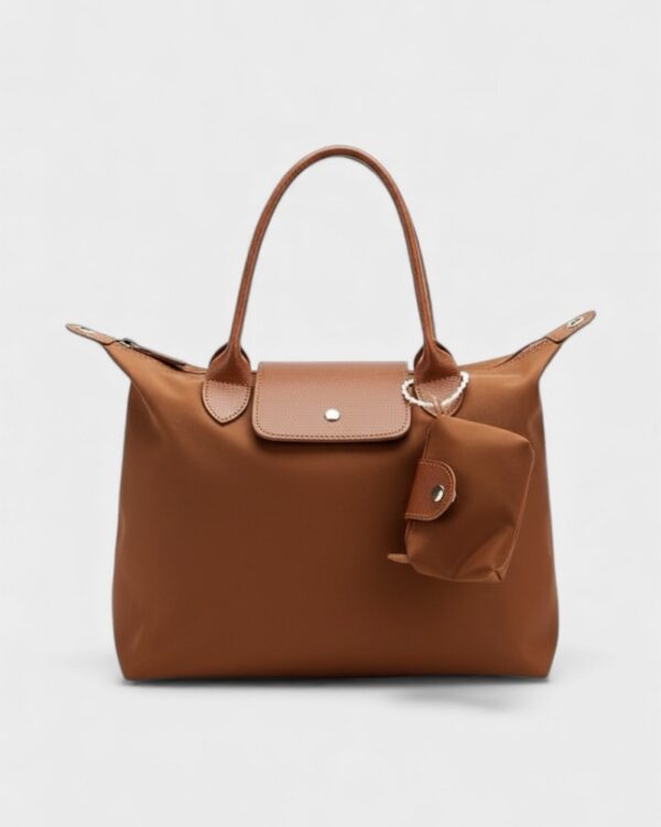 Tiger Large Camel + Mini Purse