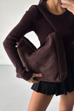 Mayfair suede Marron