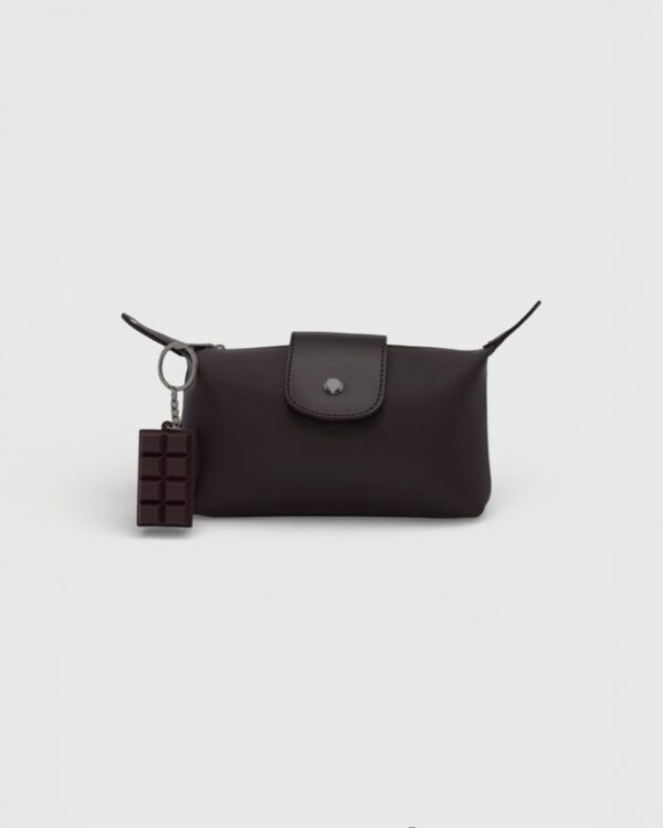 Mini Tiger Pouch Marron