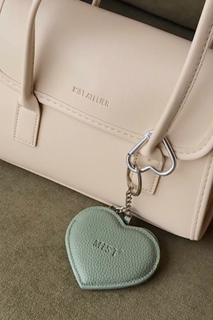 Mist Mirror Heart Charm