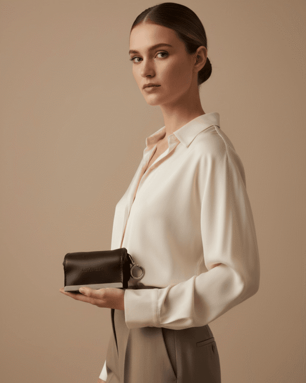 Lola Marron Charm Bag