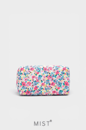 Vintage Floral Makeup Pouch